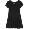 The Children’s Place,and Toddler Girls Short Sleeve Fashion Dress(Black Single)