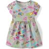 The Children’s Place,and Toddler Girls Short Sleeve Fashion Dress(Girl Power)