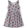 The Children’s Place,and Toddler Girls Short Sleeve Fashion Dress(Strawberry Gingham)