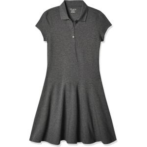 The Children’S Place Girls Short Sleeve Picque Polo Dress(H/T Eclipse 1 (Grey))