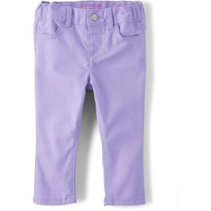 The Children’s Place Baby Girls’ and Toddler Straight Leg Jeans(Petal Purple)