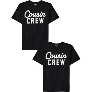 The Children’s Place Boys’ Gamer,Sports,Cars Short Sleeve Graphic T-Shirts,2 Pack(Cousin Crew)