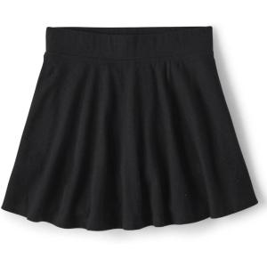 The Children’s Place Girls’ Pull-On Everyday Skorts(Solid Black)