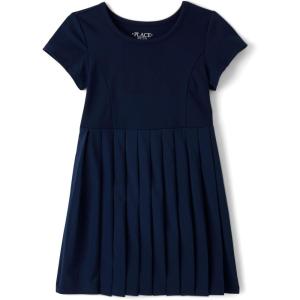 The Children’s Place Girls Quick Dry Pleated Tennis Dress(Tidal)