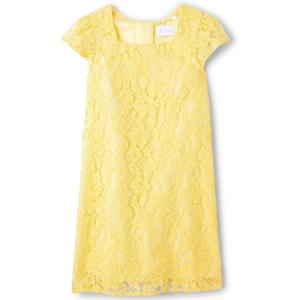 The Children’s Place Girls’ Short Sleeve Dressy Dresses(Sun Valley Lace)