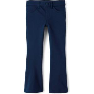 The Children’s Place Girls’ Uniform Ponte Flare Leg Pants(Tidal)
