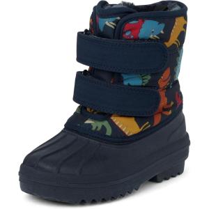 The Children’s Place,Baby Boys and Toddler Faux Fur Trim Snow Boots,Toddler,5