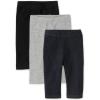 The Children’s Place Baby Girls’ Capri Leggings(Black/Smoke Grey/Indigo)