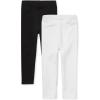 The Children’s Place Baby-Girls and Toddler Leggings 2-Pack(Black/White 2-pack)