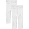 The Children’s Place Baby-Girls and Toddler Leggings 2-Pack(White 2-pack)