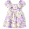 The Children’s Place Baby-Girls and Toddler Short Sleeve Casual Dresses(Bunnys Tail Floral)