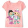 The Children’s Place Girls’ Basic Short Sleeve Layering Tee(Winter Girls)