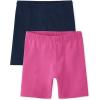 The Children’s Place baby-girls And Toddler Mix and Match Bike Shorts(Tidal/Pink 2- Pack)