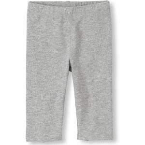 The Children’s Place Baby Girls’ Capri Leggings 2 Pack(Heather Smoke Single)
