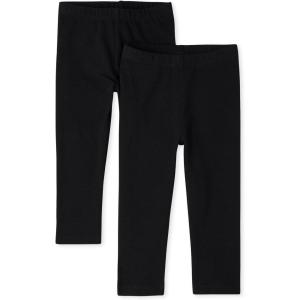 The Children’s Place Baby-Girls and Toddler Leggings 2-Pack(Black/Black 2-pack)