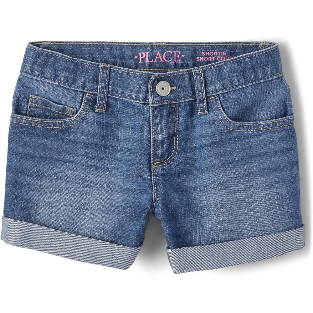 imageDenim Shortie ShortsRose Wash