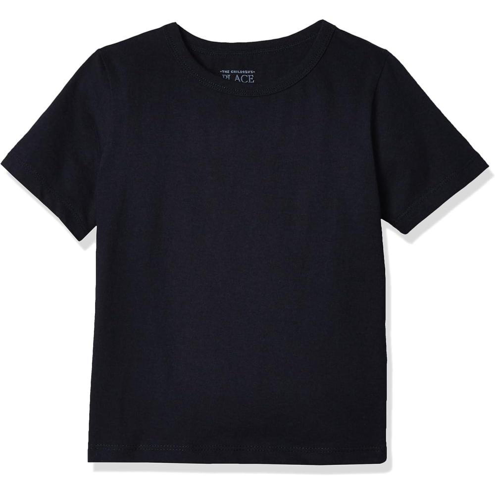 imageThe ChildrenS Place BabyBoys And Toddler Basic Short Sleeve TeeNew Navy Single