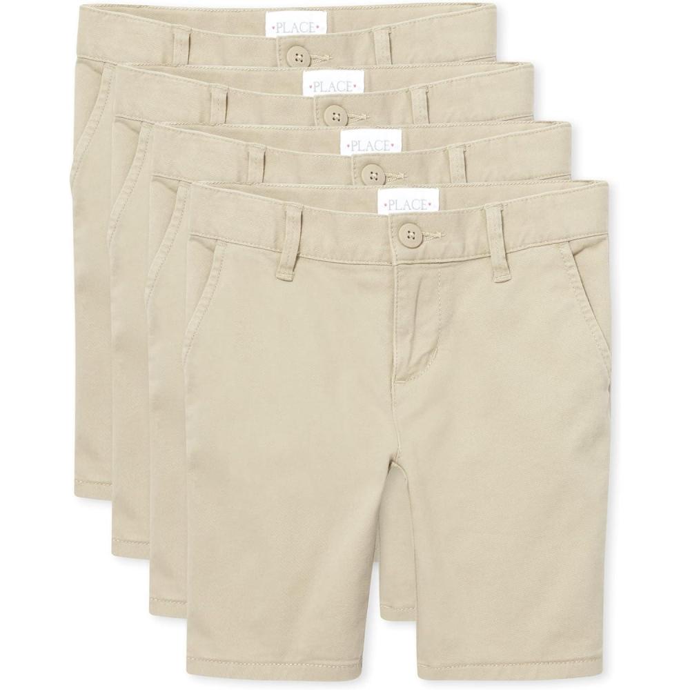 imageThe ChildrenS Place Girls Chino ShortsSandy 4pack