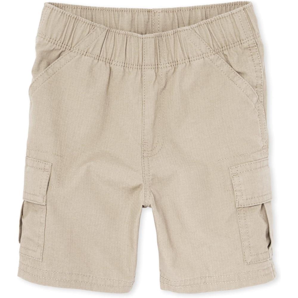 imageThe Childrens Place Baby Boys Pull On Cargo ShortsSandwash Single