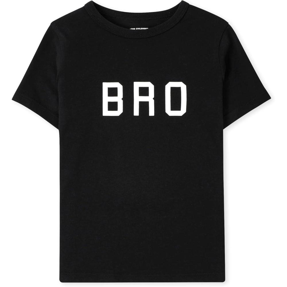 imageThe Childrens Place Baby Mamas Boy Short Sleeve Graphic T ShirtBro Single