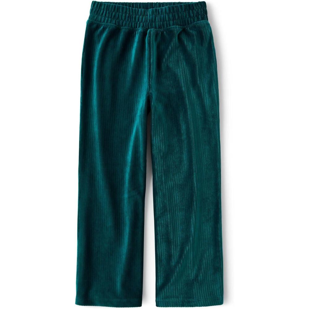 imageThe Childrens Place Girls Active Wide Leg PantsRainforest Velour