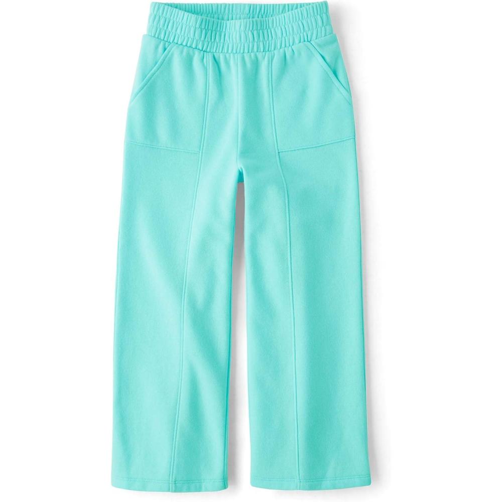 imageThe Childrens Place Girls Active Wide Leg PantsSeagrove Fleece