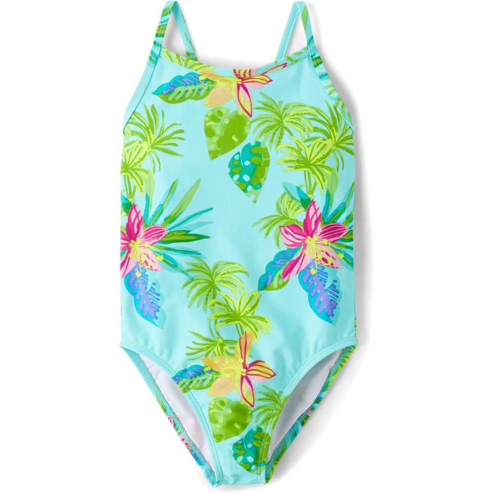 imageThe Childrens Place Girls One Piece SwimsuitSeagrove Floral