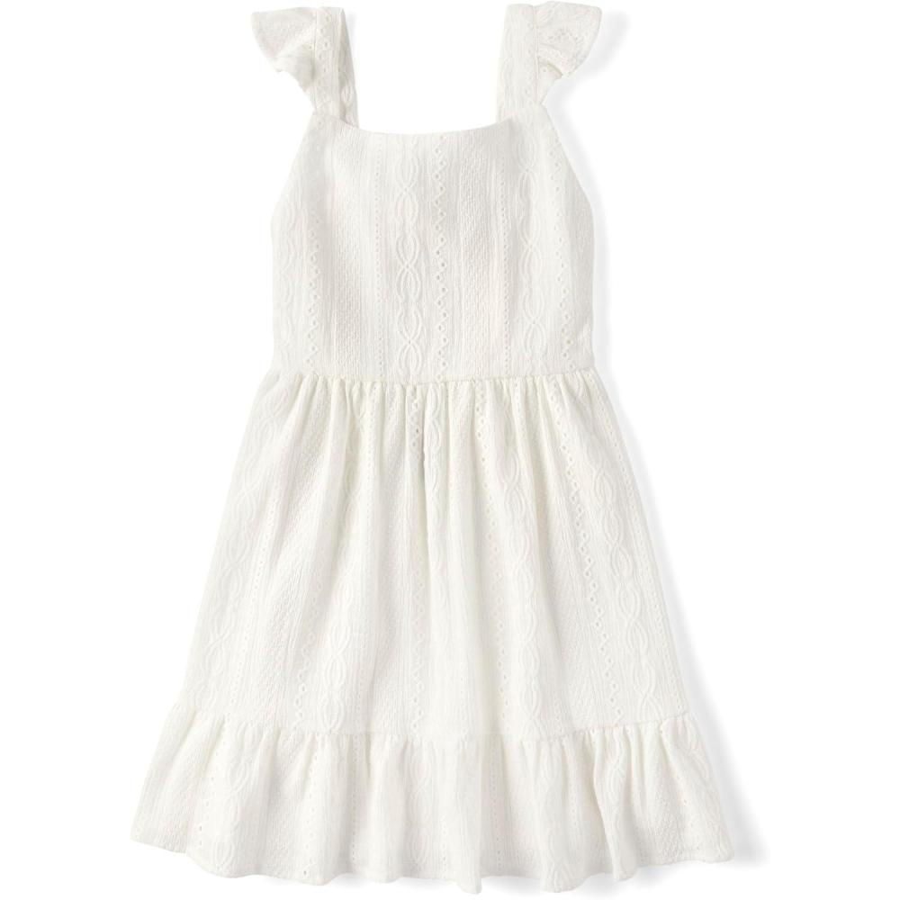 imageThe Childrens PlaceShort Sleeve Fashion DressSimply White