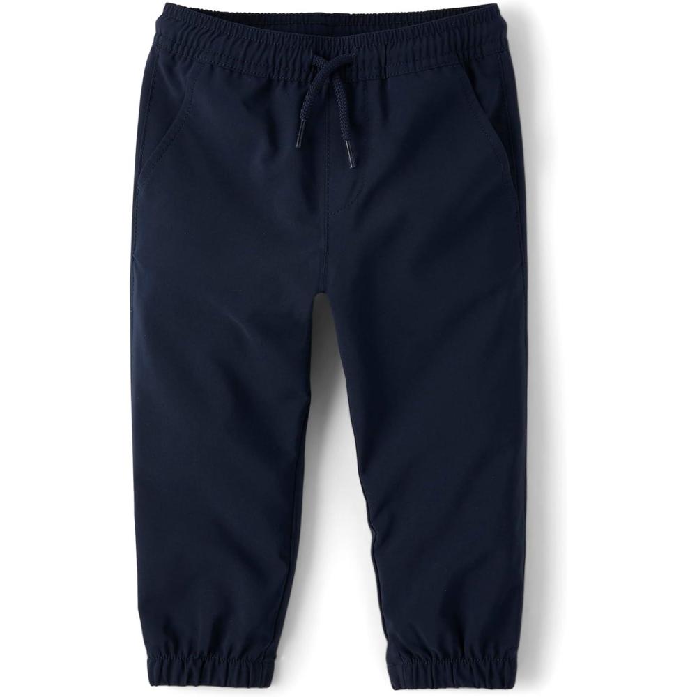 imageand Toddler Quick Dry Pull on Jogger PantsNew Navy