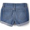 Denim Shortie Shorts(Rose Wash)