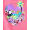 The Children’s Place Girls Graphic Fringe Tank Tops(In the Pink 4-pack)
