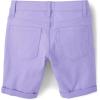 The Children’s Place Girls Solid Skimmer Shorts(Iris Pop Purple)