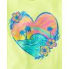 The Children’s Place Girls Sports,Trends,Icons Short Sleeve Graphic T-Shirts,3 Pack(Dolphin/Heart/Aloha)