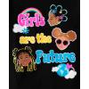 The Children’s Place Girls Sports,Trends,Icons Short Sleeve Graphic T-Shirts,3 Pack(Future/Girls/Bows)