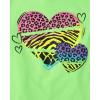 The Children’s Place Girls Sports,Trends,Icons Short Sleeve Graphic T-Shirts,3 Pack(Moms Mini/Cheetah Heart/Daddys Girl)