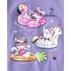 The Children’s Place Girls Sports,Trends,Icons Short Sleeve Graphic T-Shirts,3 Pack(Pineapple/Cat Pool/Cat Drink)