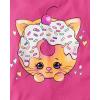 The Children’s Place Girls Unicorns,Sports,Butterflies Long Sleeve Graphic T-Shirts,2 Pack(Winter Dessert/Cat Doughnut)