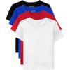 The Children’S Place Baby-Boys And Toddler Basic Short Sleeve Tee(Black/Blue/Red/White 4-pack)