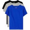 The Children’S Place Baby-Boys And Toddler Basic Short Sleeve Tee(Black/Grey/Blue 3-pack)