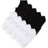 The Children’S Place Baby-Boys And Toddler Boys Ankle Socks(Black/White 20-pack)