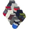 The Children’S Place Baby-Boys And Toddler Boys Ankle Socks(Dino/Cars/Stripes 6-pack)