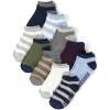 The Children’S Place Baby-Boys And Toddler Boys Ankle Socks(Multicolor Stripe 10-pack)