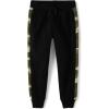 The Children’S Place Boys Active Fleece Jogger Sweatpants(Black Camo)