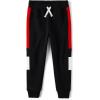 The Children’S Place Boys Active Fleece Jogger Sweatpants(Black Colorblock)