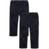 The Children’S Place Girls Chino Shorts(New Navy 2-pack)