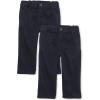 The Children’s Place Baby-Boys and Toddler Stretch Relaxed Straight Chino Pants(Tidal 2-pack)