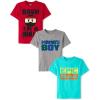 The Children’s Place Boys The Children’s Place Boys Short Sleeve Graphic T- Shirt 3-Pack(Bruh Ninja/Mamas Boy/Epic Genius)