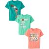 The Children’s Place Boys The Children’s Place Boys Short Sleeve Graphic T- Shirt 3-Pack(Ice Cream Cone/Donut/Chill Vibes)