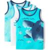 The Children’s Place Boys and Toddler Assorted Sleeveless Tank Tops(Seagrove 3-pack)