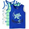 The Children’s Place Boys and Toddler Assorted Tank Top(Sea Turtle 3-pack)
